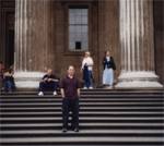 In front of the British Museum 2001